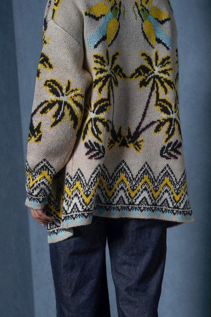 CREAM SUMMER SOMEWHERE CARDIGAN