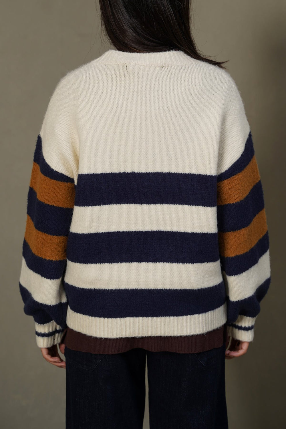 CREAM SKIPPER SWEATER