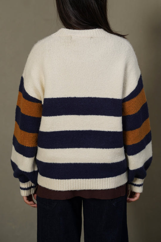 CREAM SKIPPER SWEATER