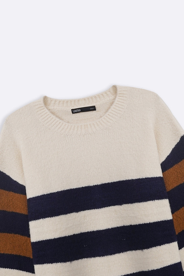 CREAM SKIPPER SWEATER