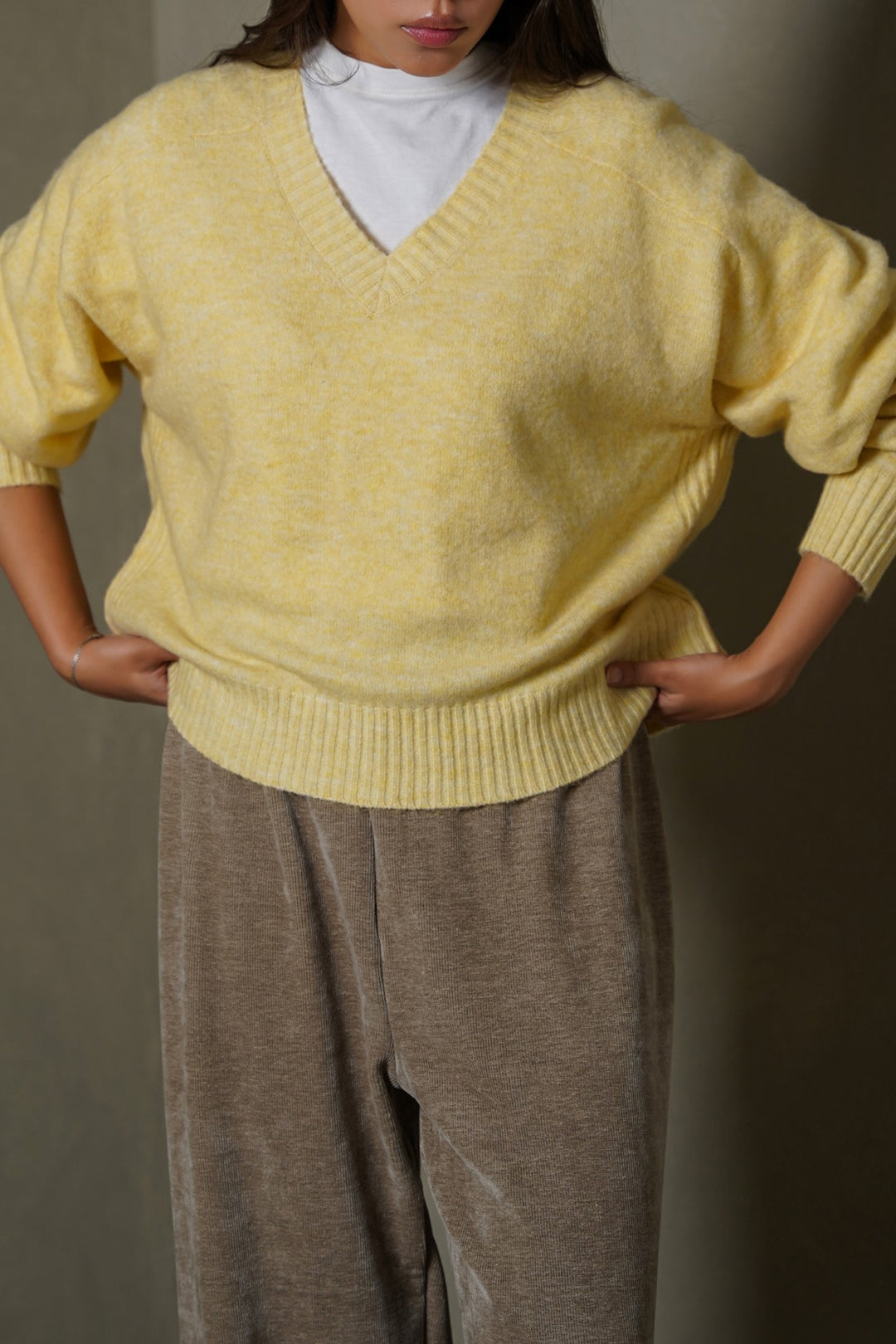 LIME SOFT BUTTER SWEATER
