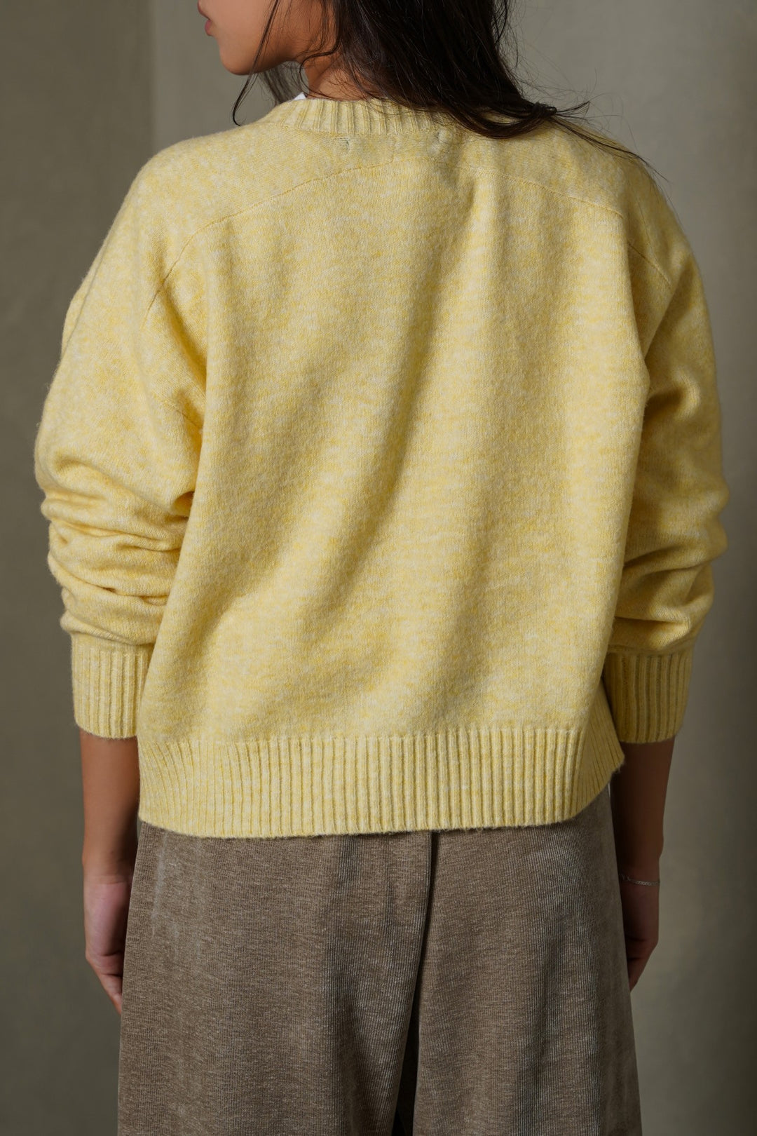 LIME SOFT BUTTER SWEATER