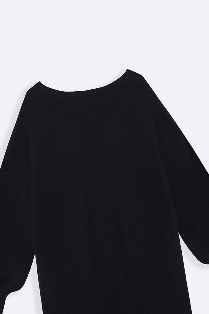 BLACK BABY BUTTON DRESS