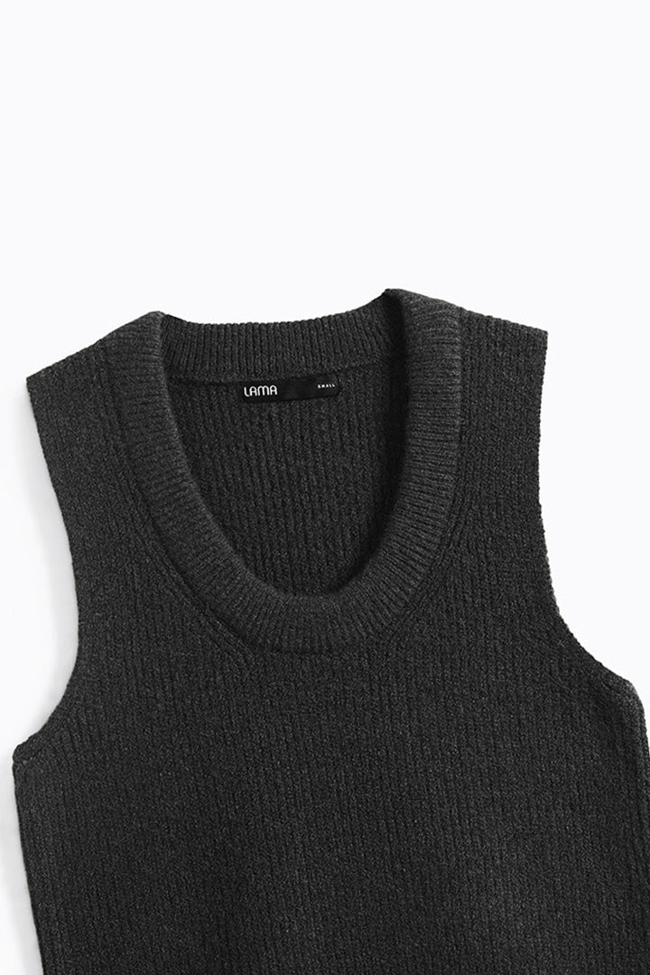 U-NECK SWEATER VEST