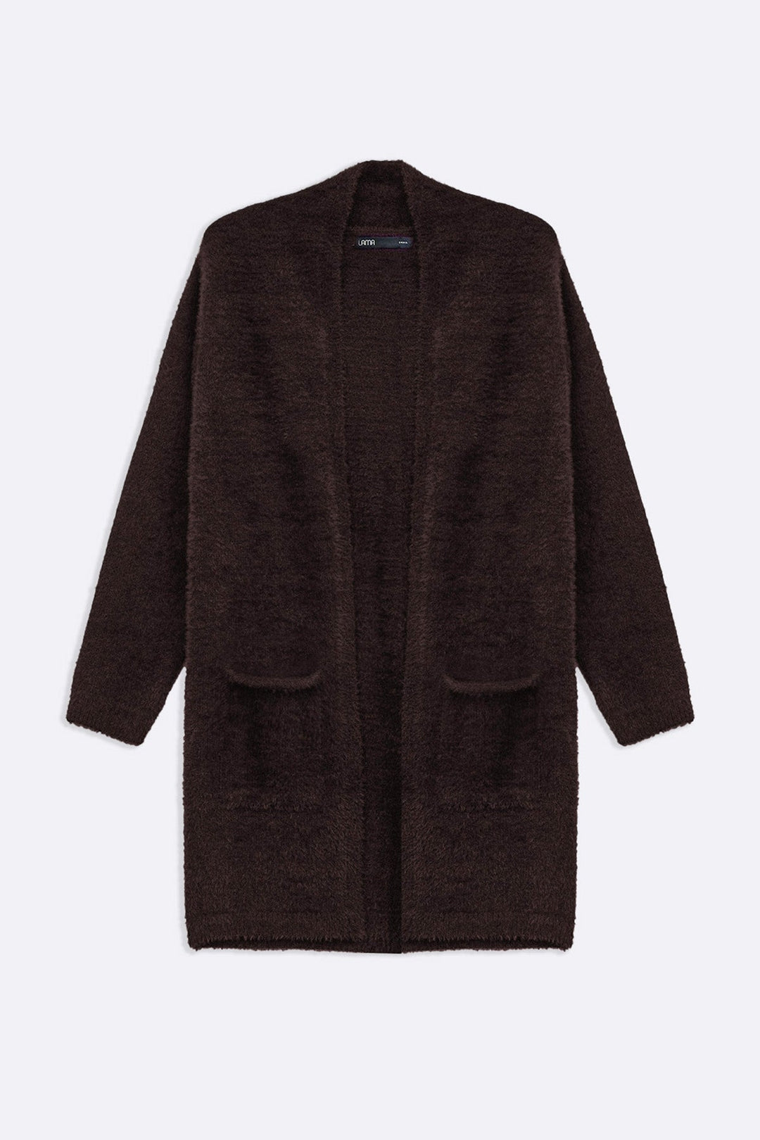 COFFEE ANGEL HAIR CARDIGAN