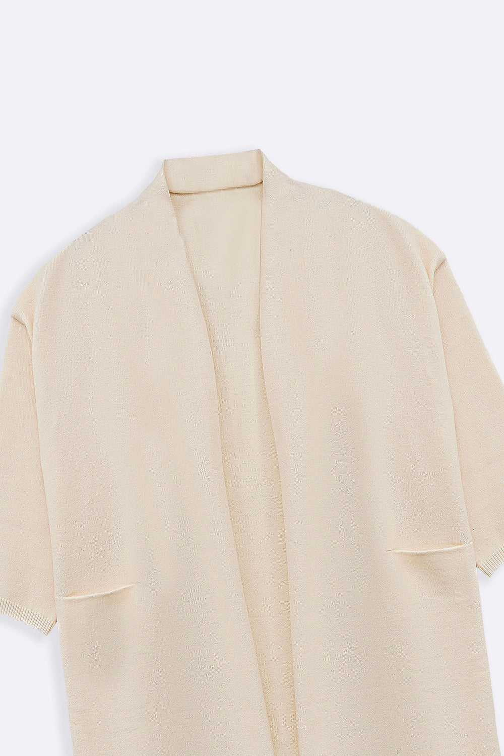 CREAM LONGLINE RORI CARDIGAN