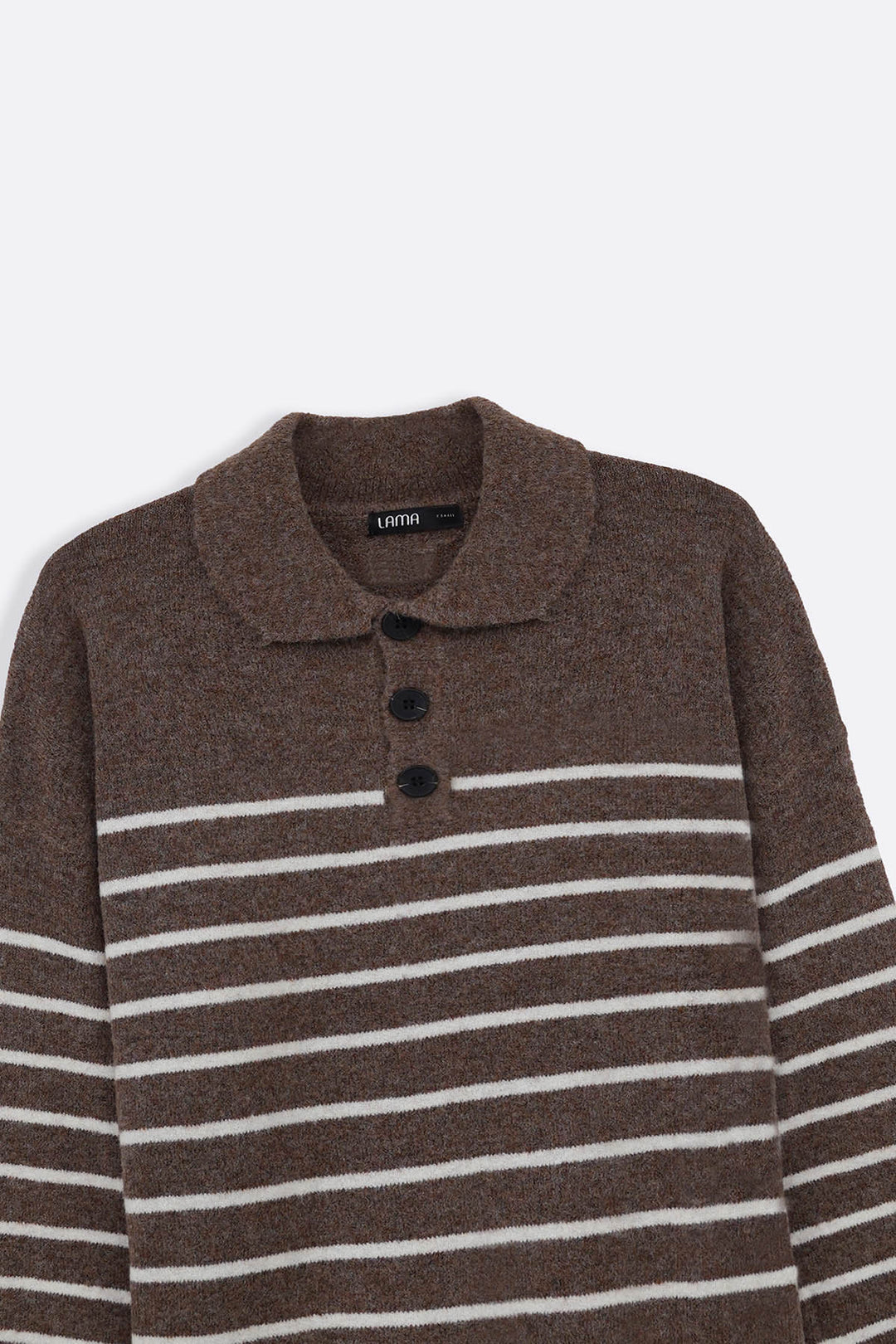 BROWN MARINE WOOLY SWEATER