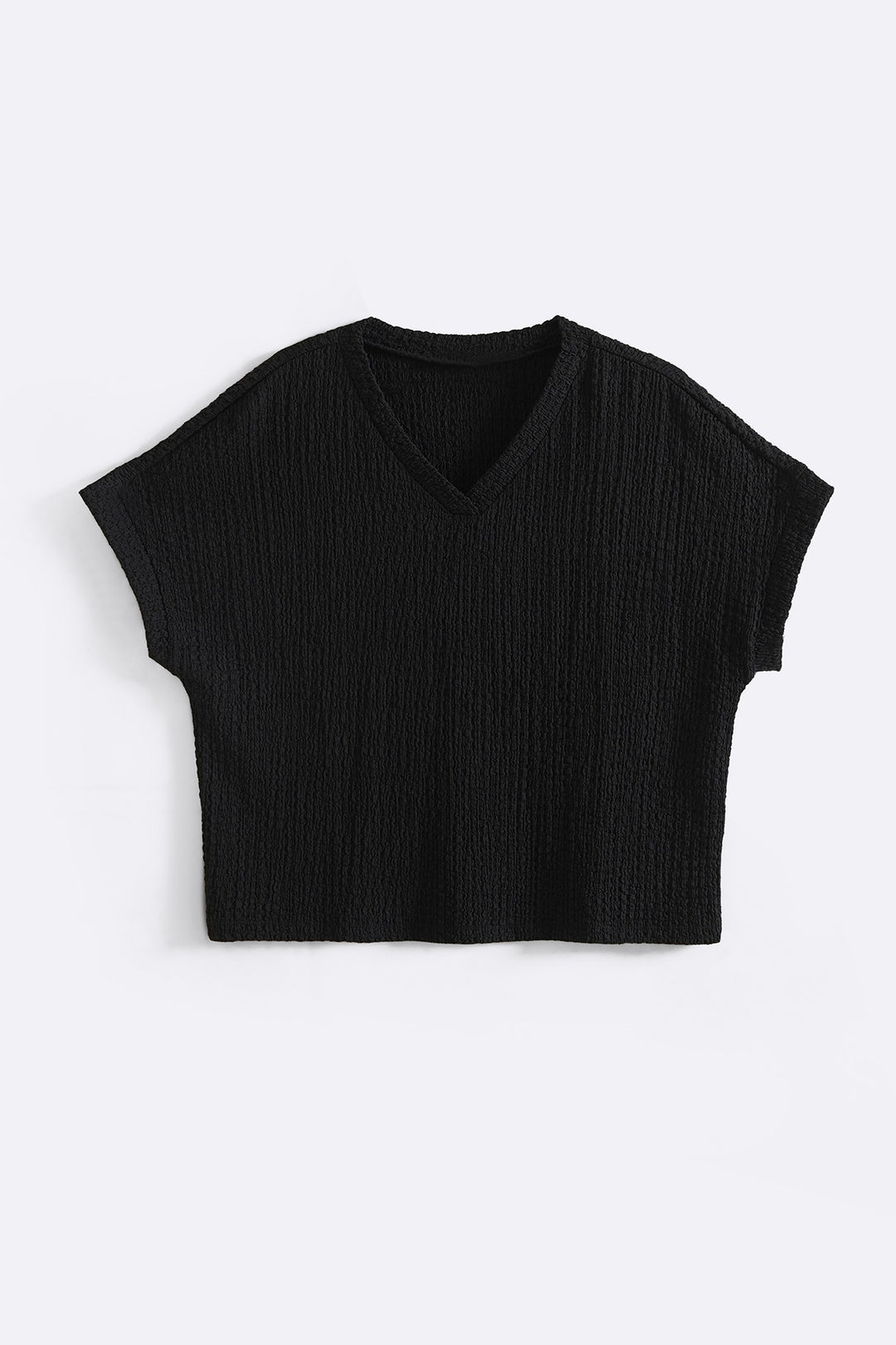 CRINKLE CASCADE TEE