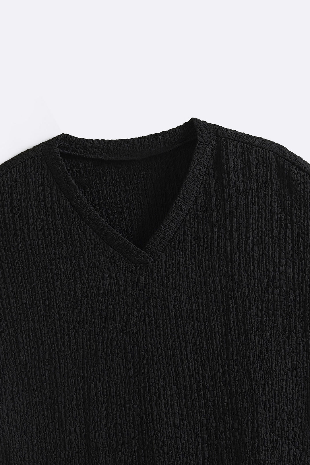 CRINKLE CASCADE TEE