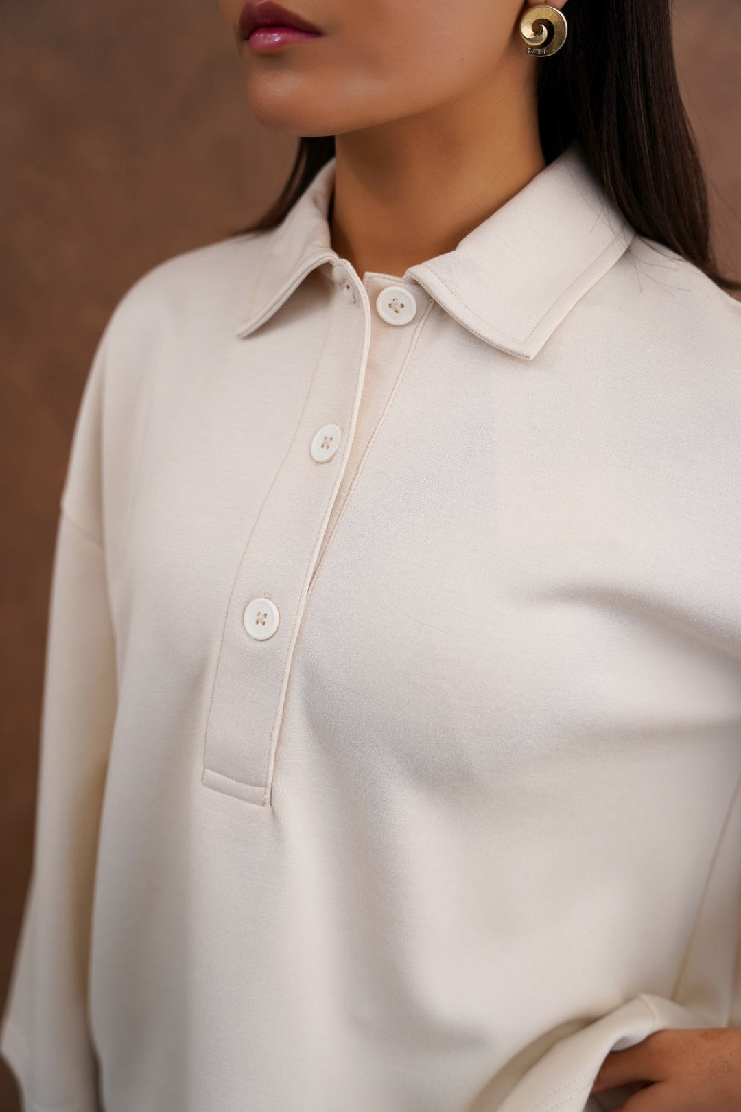 IVORY LOUNGE POLO
