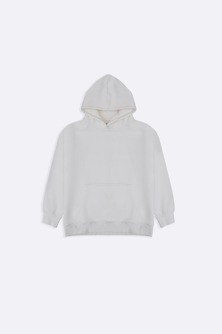 WHITE CLASSIC HOODIE