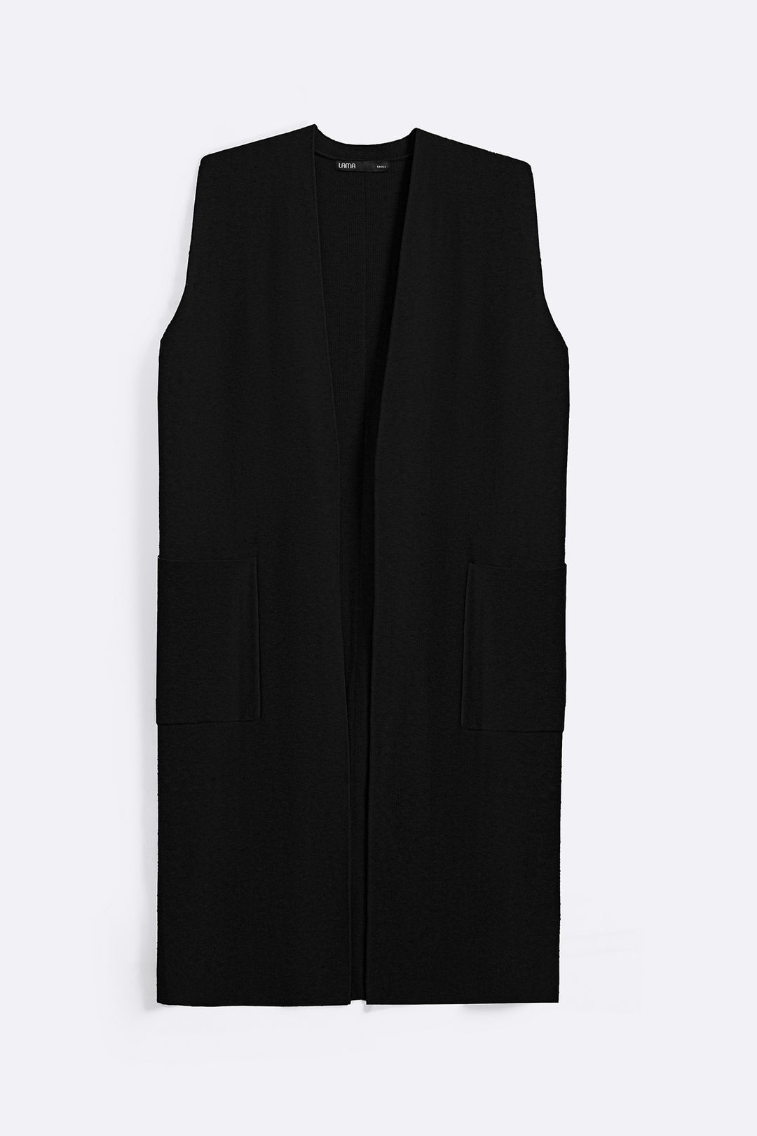 BLACK WEEKEND SLEEVELESS CARDIGAN
