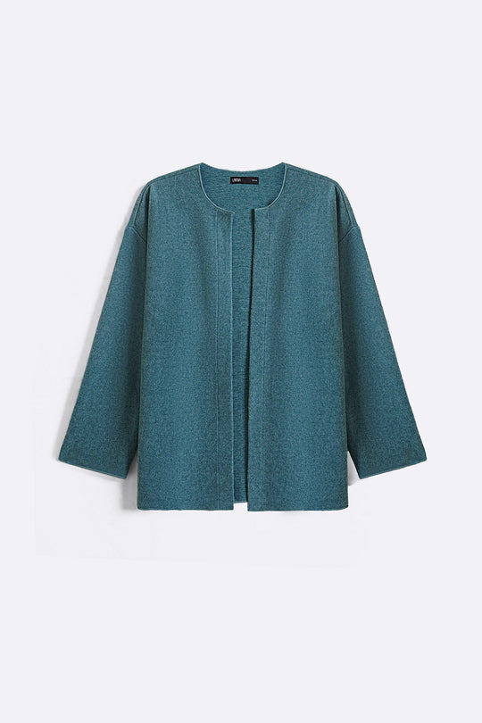 FOREST GREEN CLOUD LOUNGE CARDIGAN