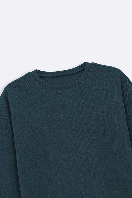 DARK GREEN RETREAT SWEATSHIRT