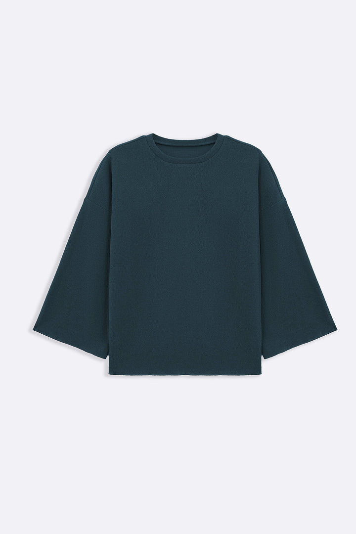 DARK GREEN RETREAT SWEATSHIRT