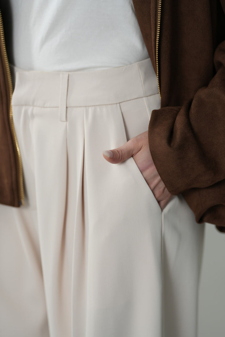 COMO PLEATED PANTS