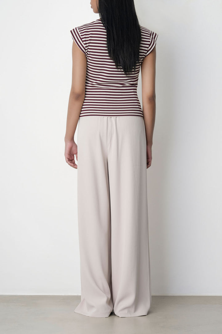 BEIGE KYOTO LONG VELCRO PANTS