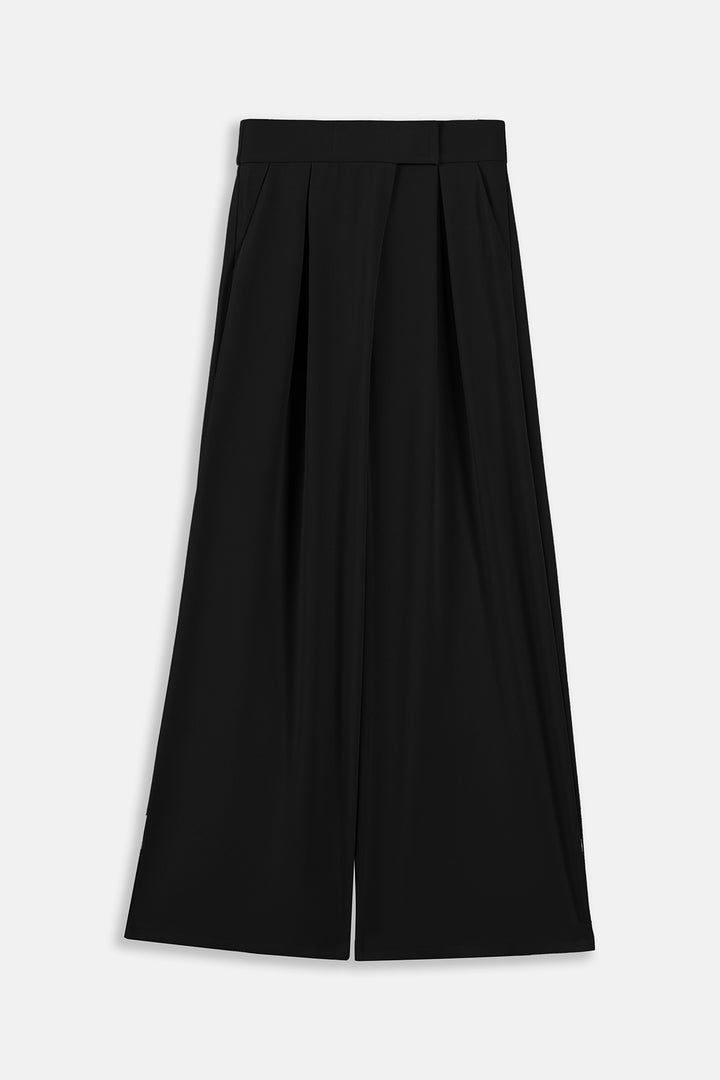 BLACK KYOTO LONG VELCRO PANTS