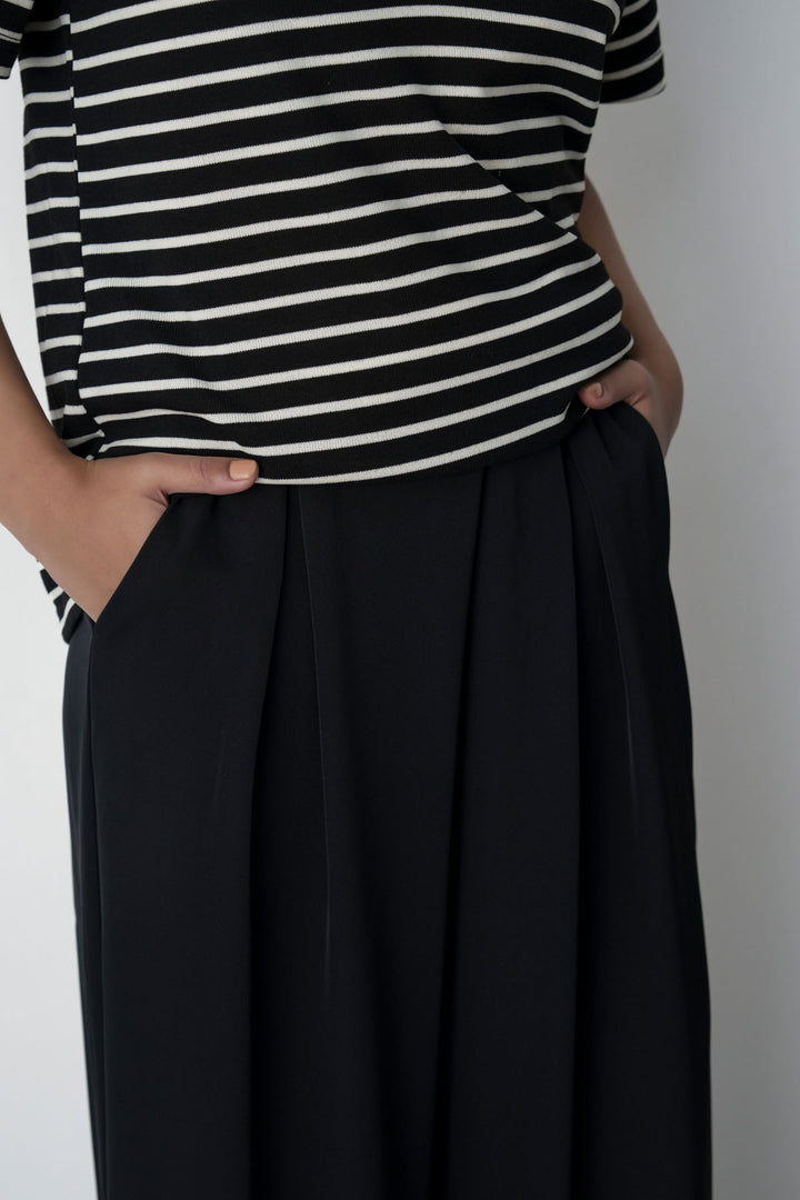 BLACK KYOTO LONG VELCRO PANTS