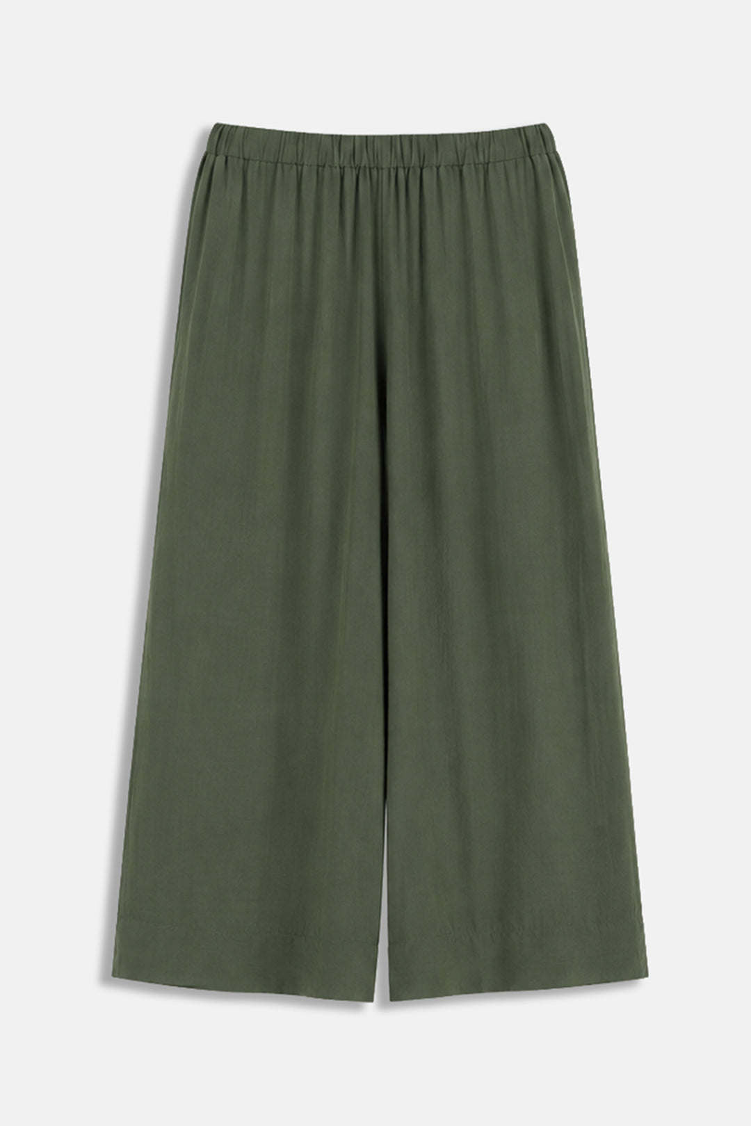 GREEN SOFT BASIC CULOTTES