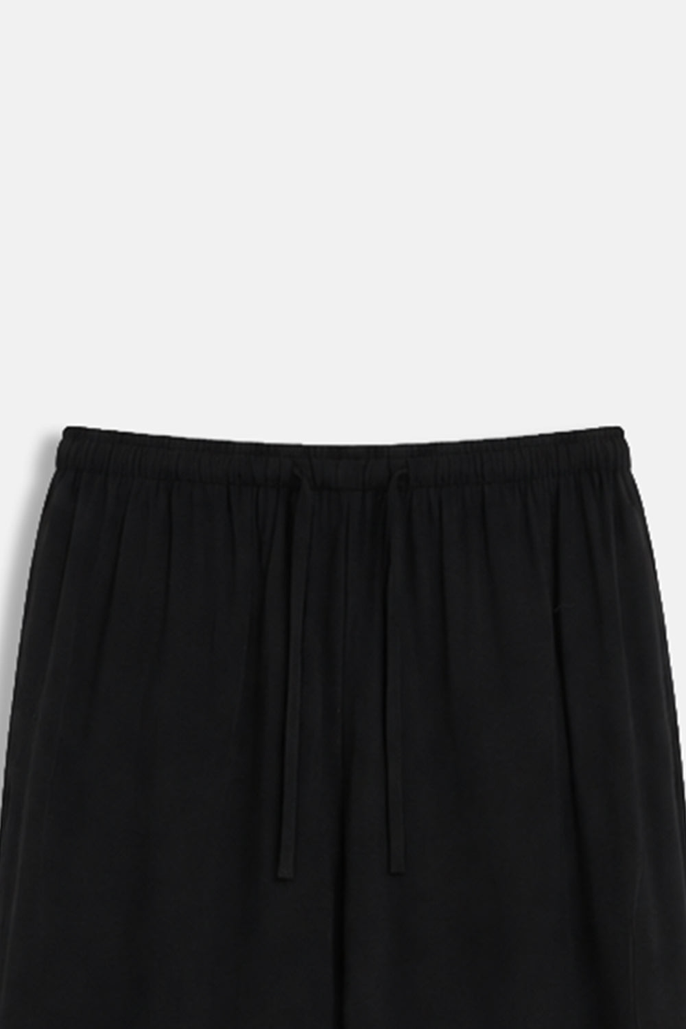 BLACK FLOWY LONG PANTS