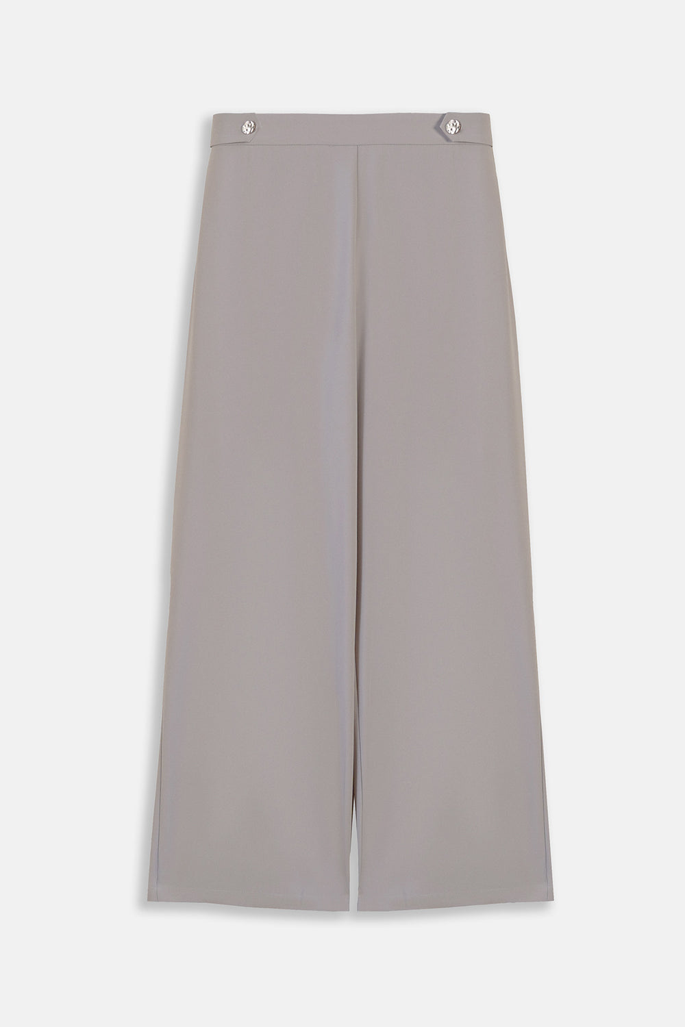 KHAKI KNIT TAILORED PANTS