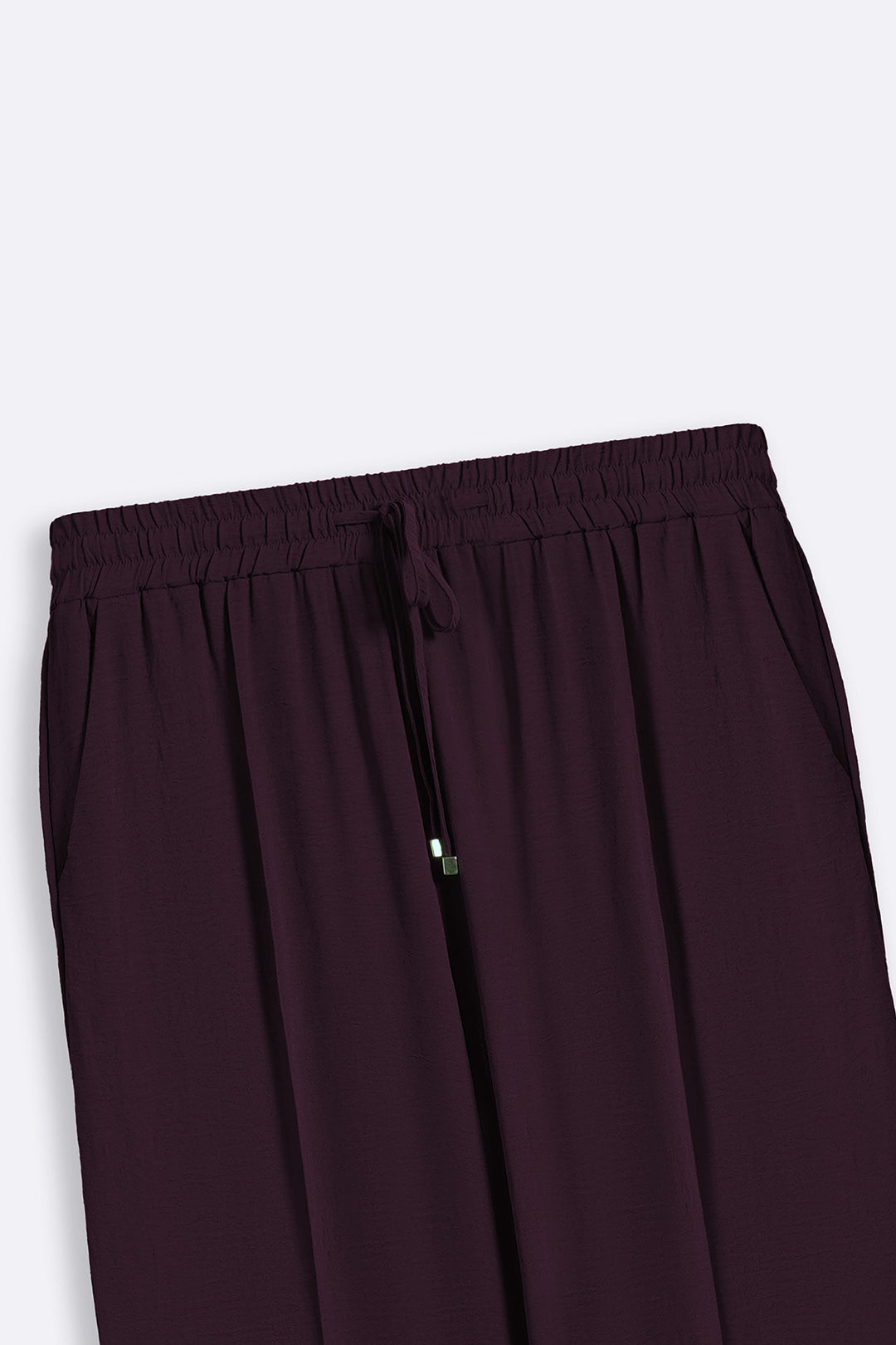 WINE SLINKY SEAM TROUSER