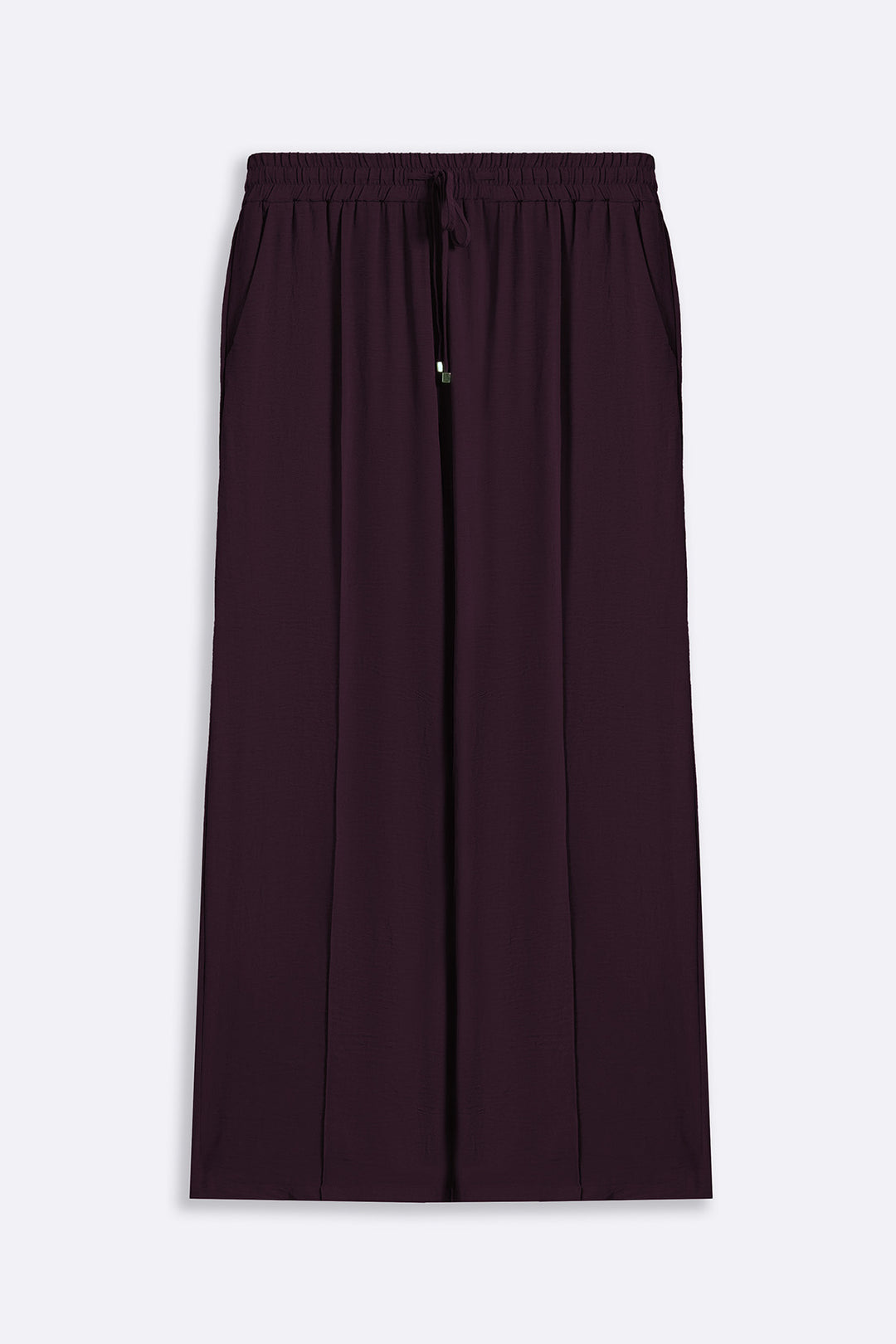WINE SLINKY SEAM TROUSER
