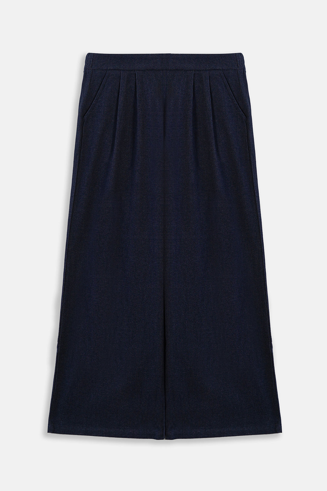 BLUE STRAIGHT LEG TROUSERS