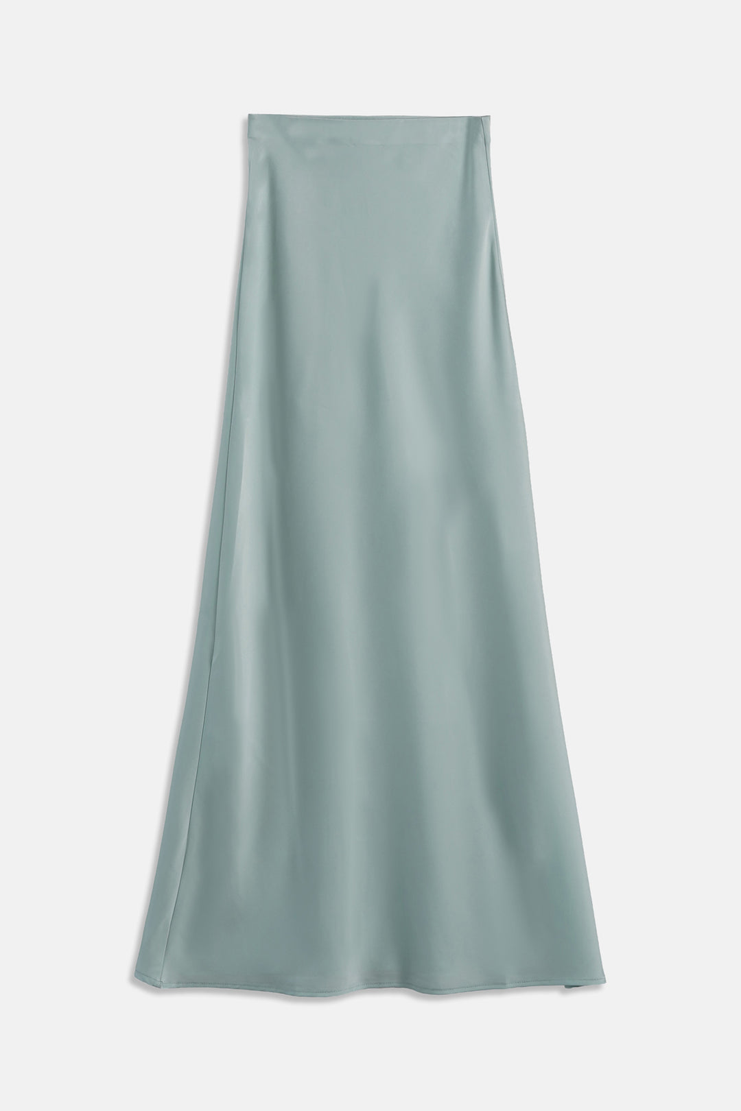 SATIN FLOOR LENGTH SKIRT