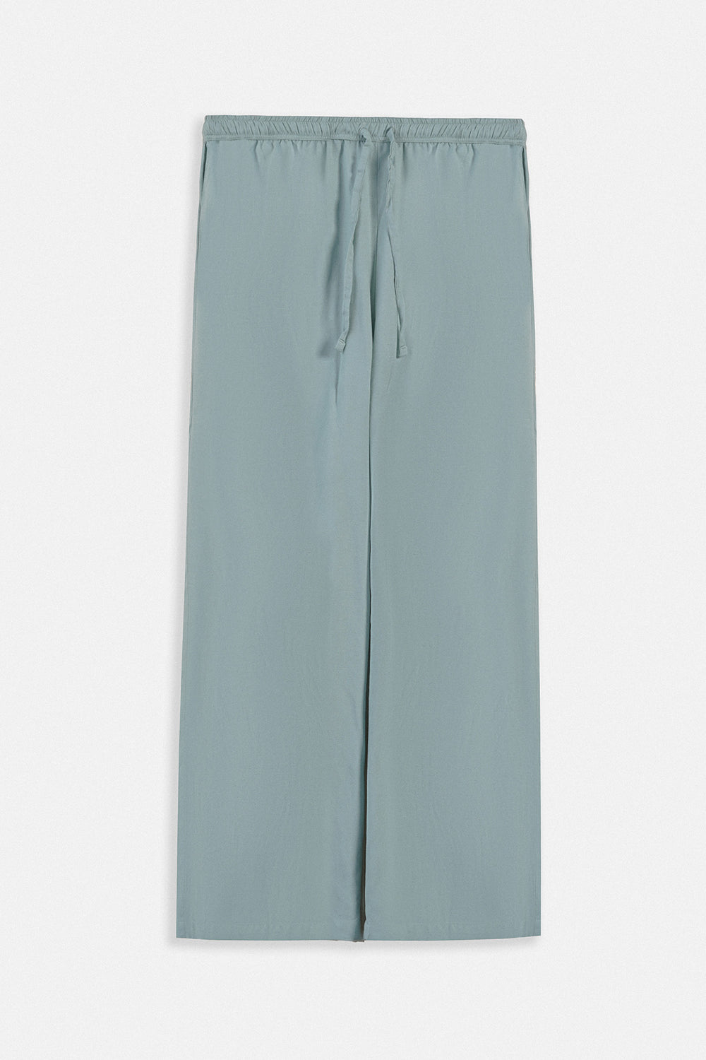 AQUA-STRAIGHT WIDE PANTS