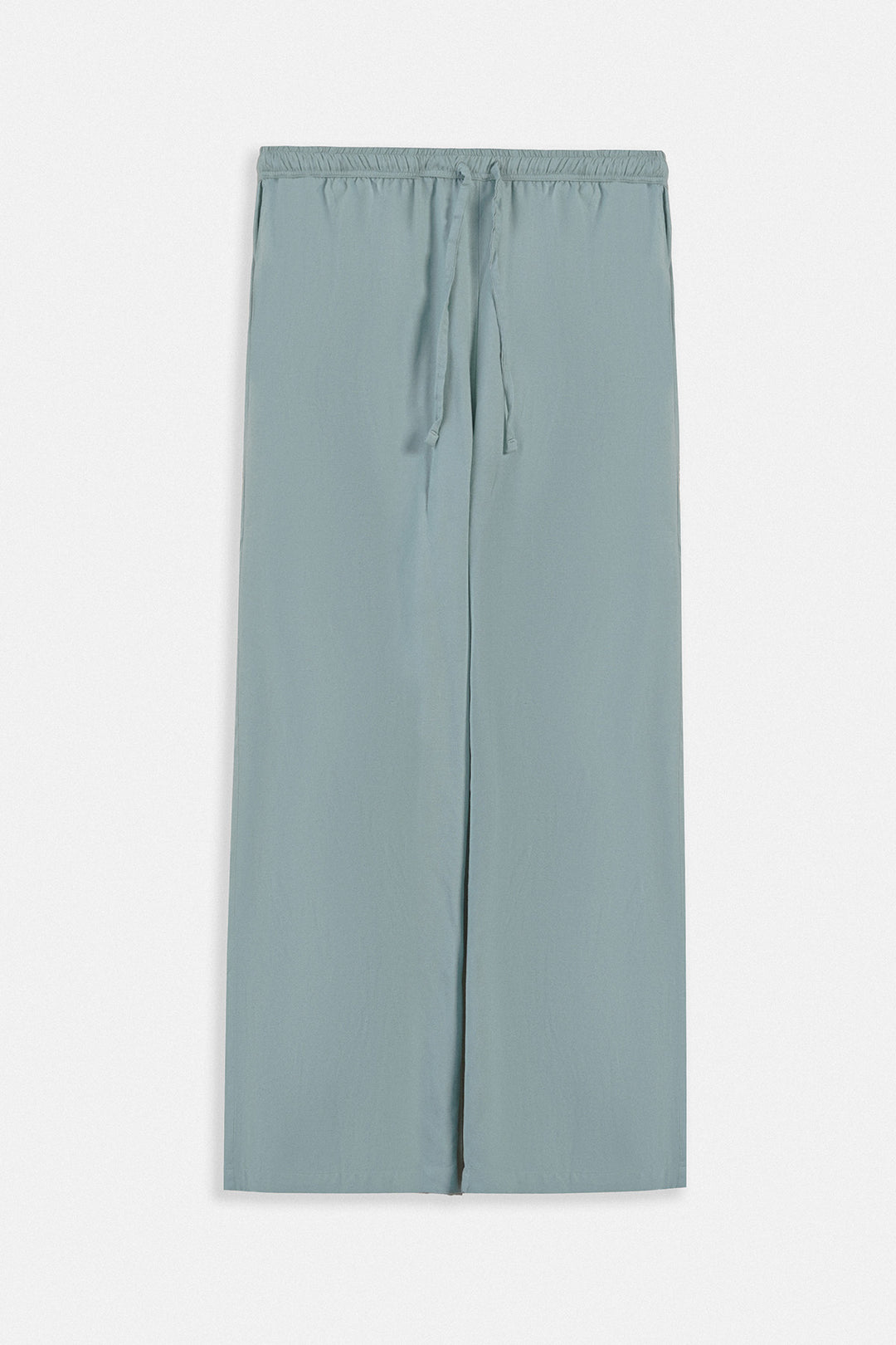 AQUA-STRAIGHT WIDE PANTS