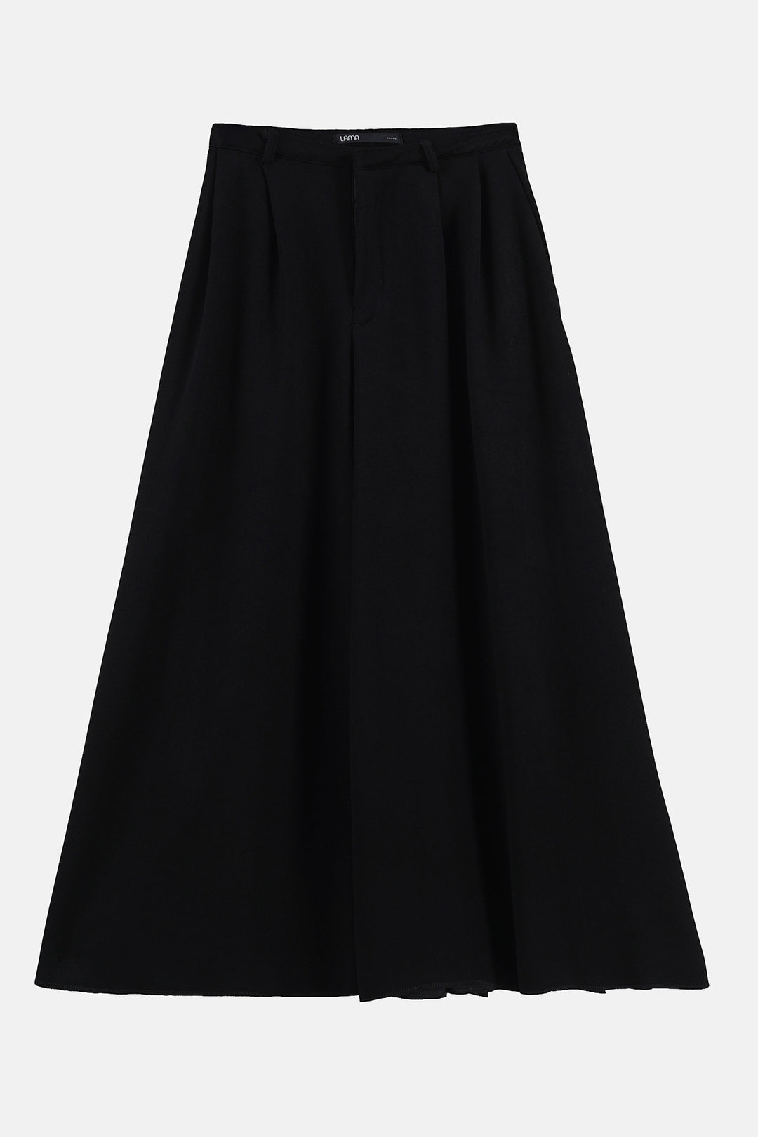 BLACK WIDE-LEG TROUSER