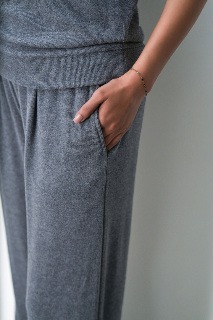 CHARCOAL LOUNGE PANTS
