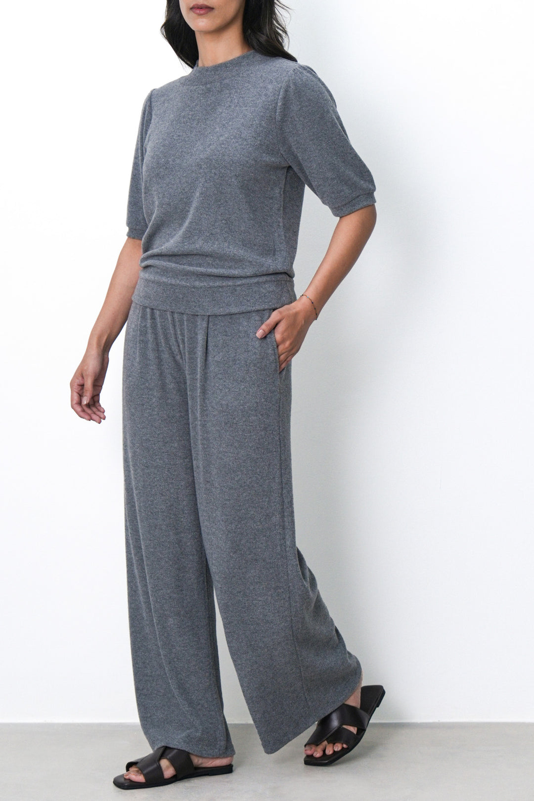 CHARCOAL LOUNGE PANTS