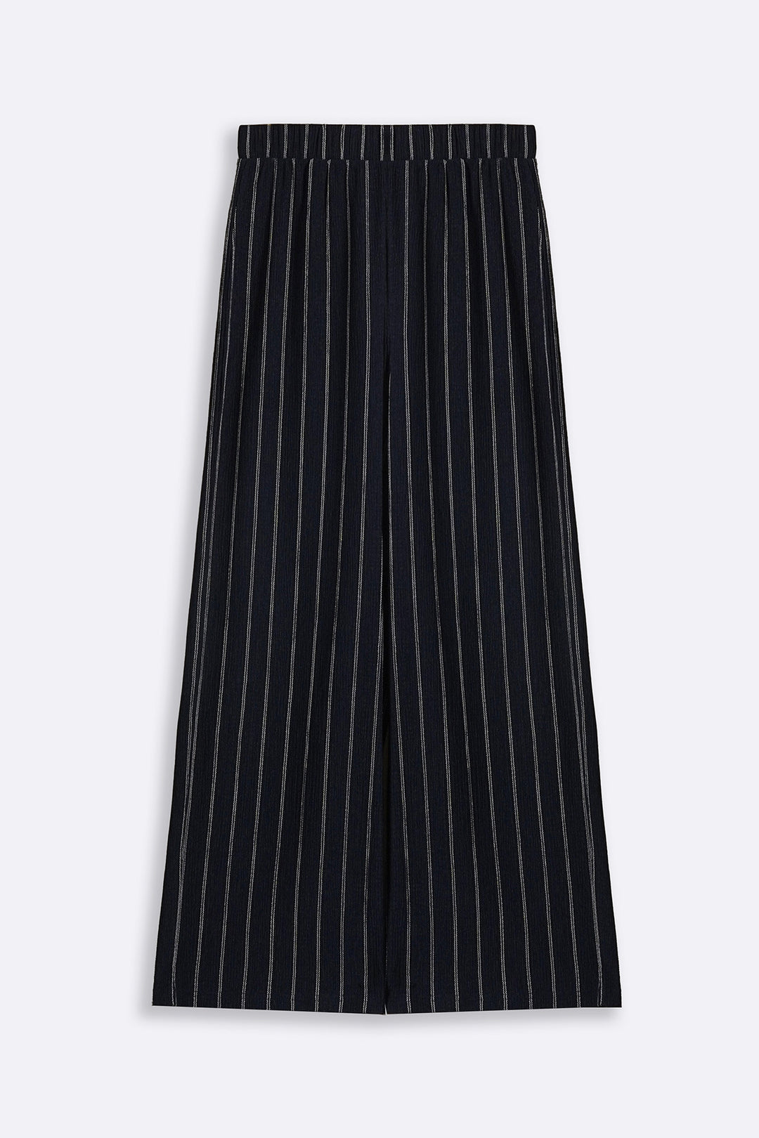 NAVY STRIPPED PANTS