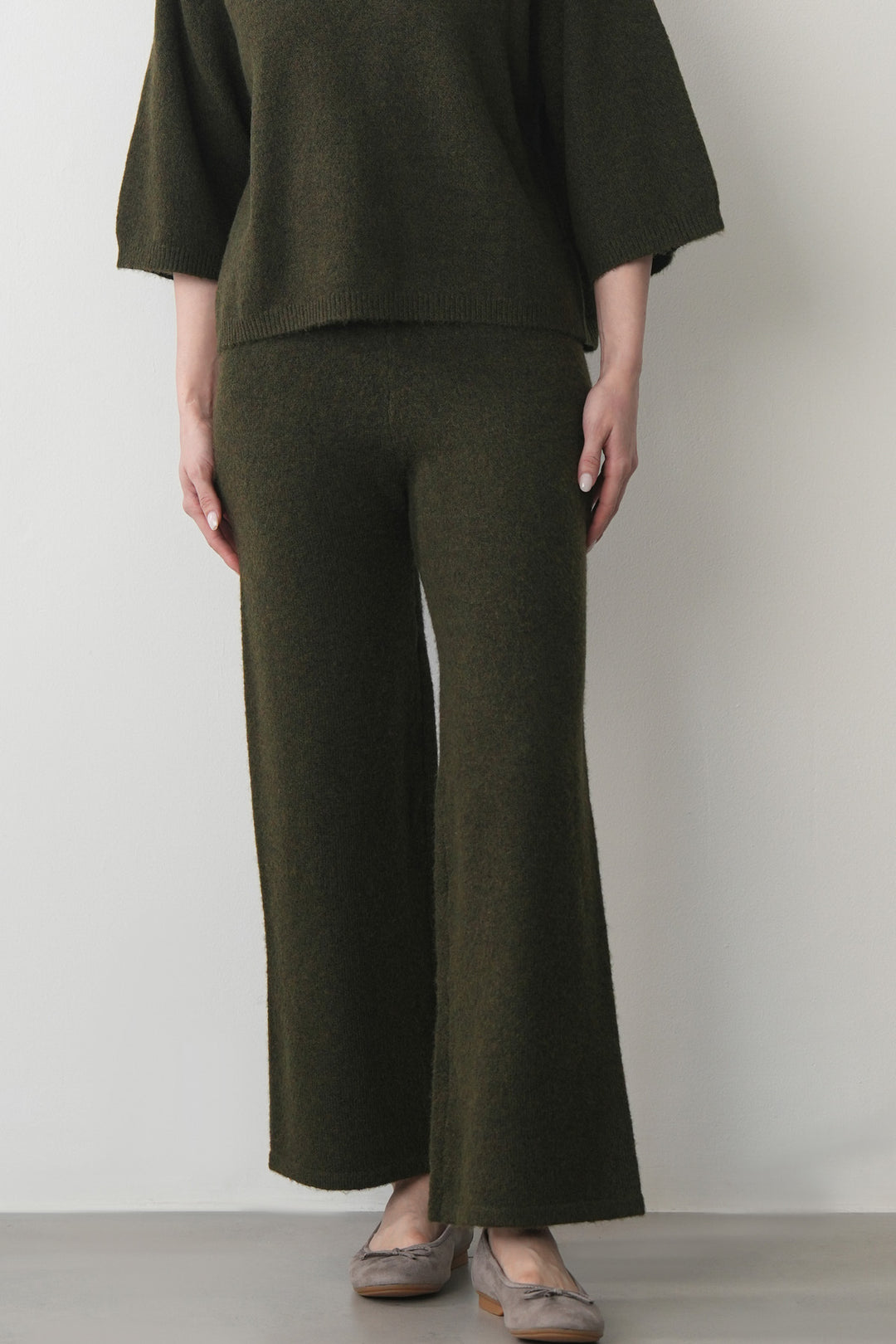 PLUSHY KNIT PANTS