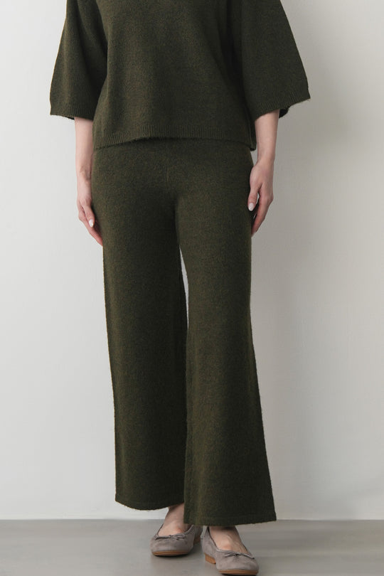 PLUSHY KNIT PANTS