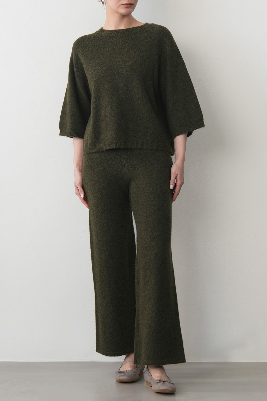 PLUSHY KNIT PANTS