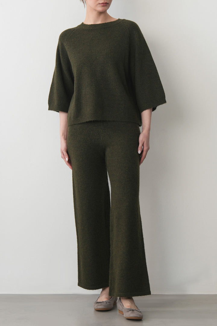 PLUSHY KNIT PANTS