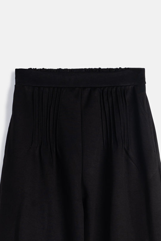 PINTUCK PLEATED PANT