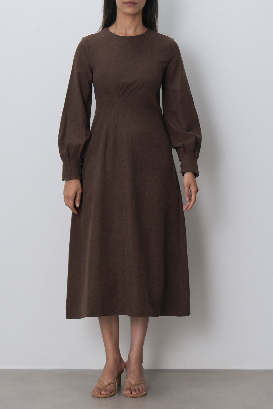 SUEDETTE DRESS