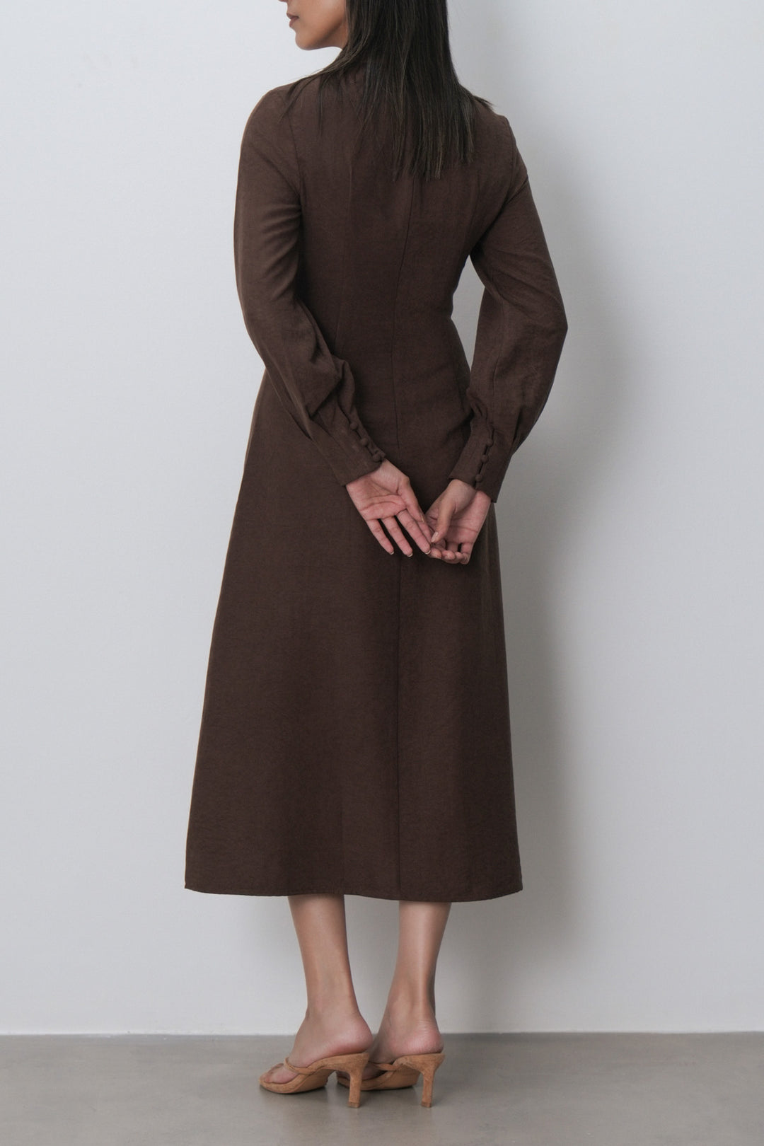 SUEDETTE DRESS