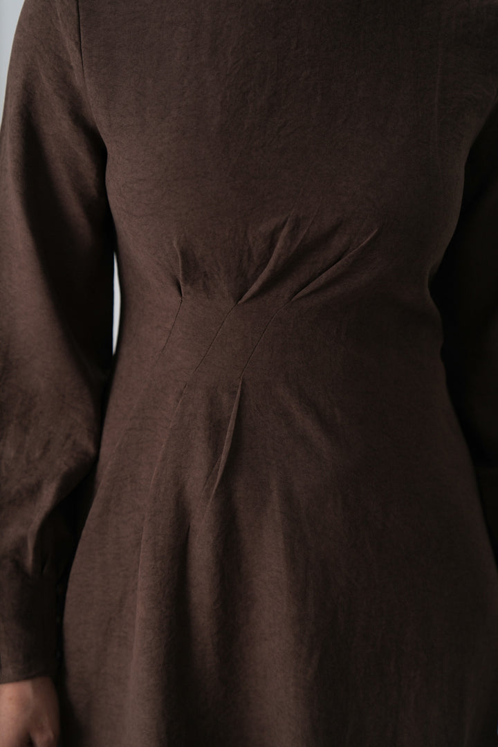 SUEDETTE DRESS