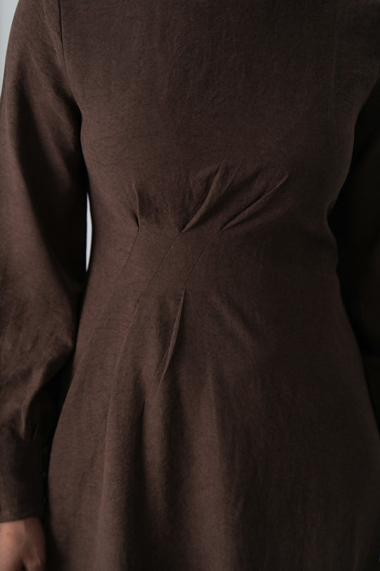 SUEDETTE DRESS
