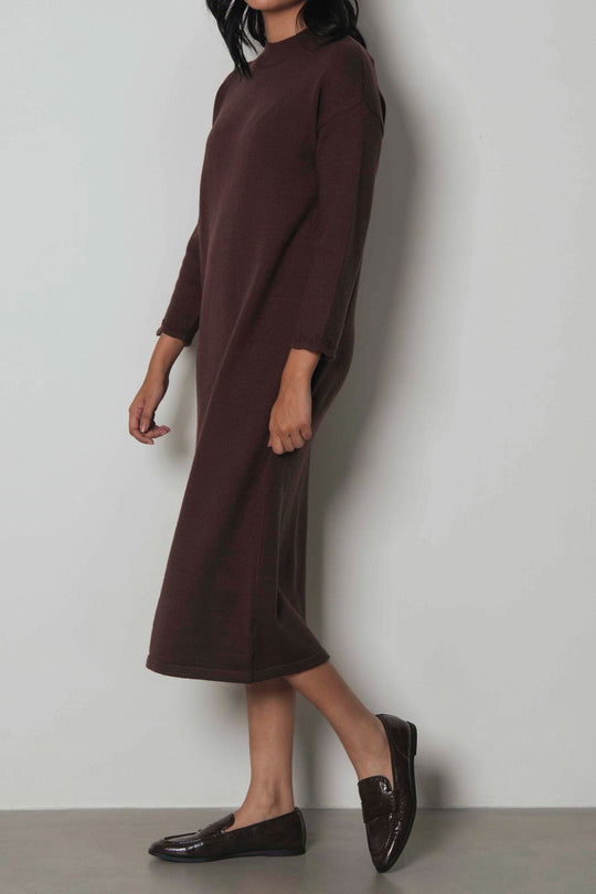 COLUMN KNIT DRESS
