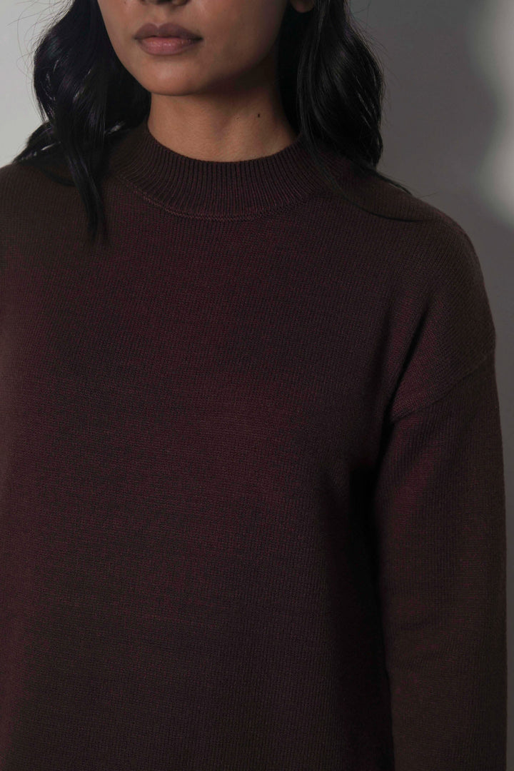 COLUMN KNIT DRESS