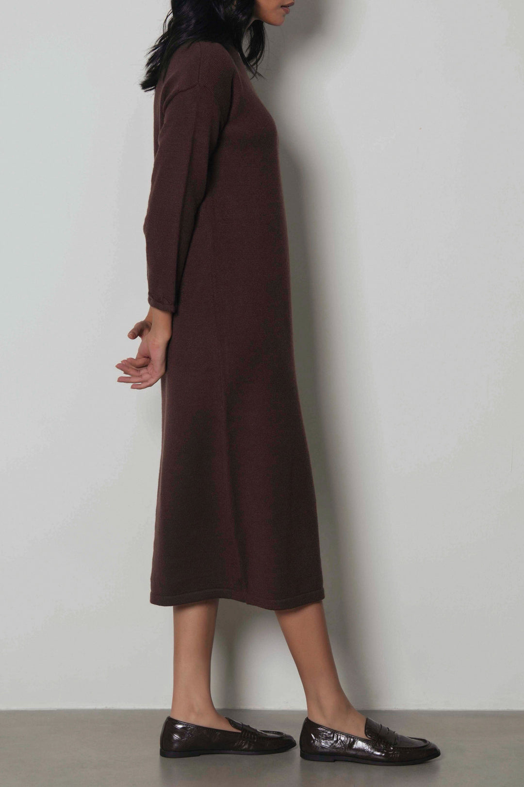 COLUMN KNIT DRESS