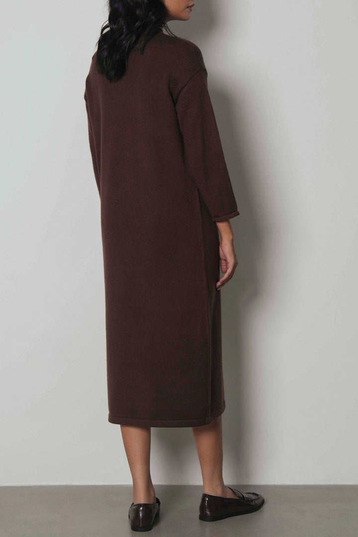 COLUMN KNIT DRESS