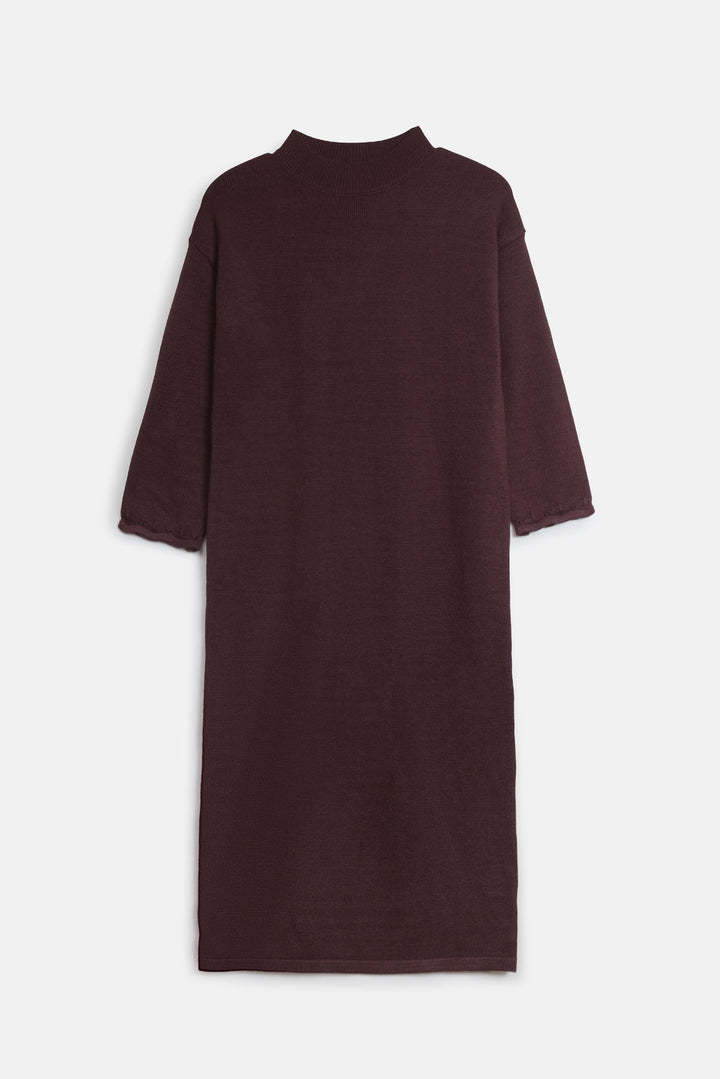 COLUMN KNIT DRESS